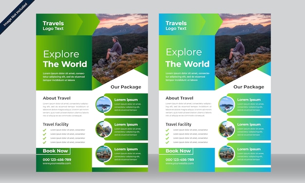 Travel Flyer Template