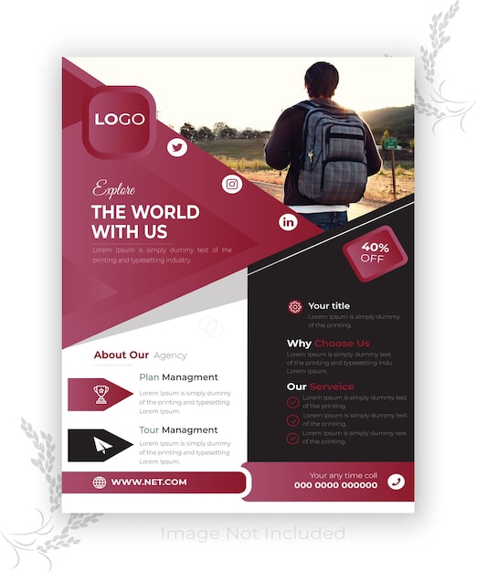 Travel Flyer Template