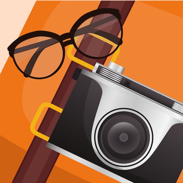 Vector travel icon, vector illustration