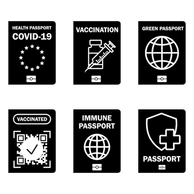 Travel immune document Control Covid19 in European Union Green health passport