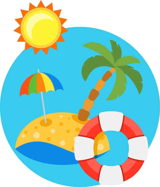 Travel Insurance Flat Icon