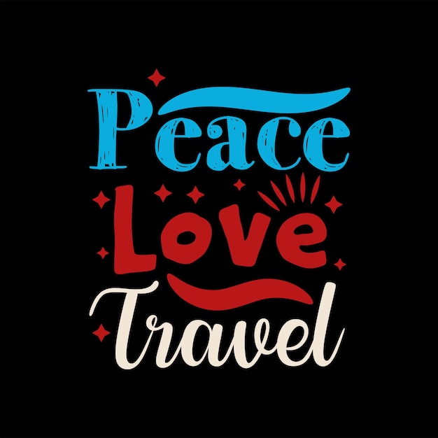 Travel lettering with quote lettering.