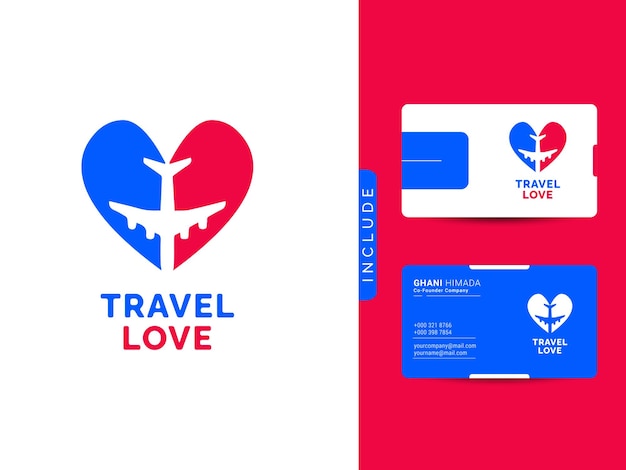 travel logo design concept