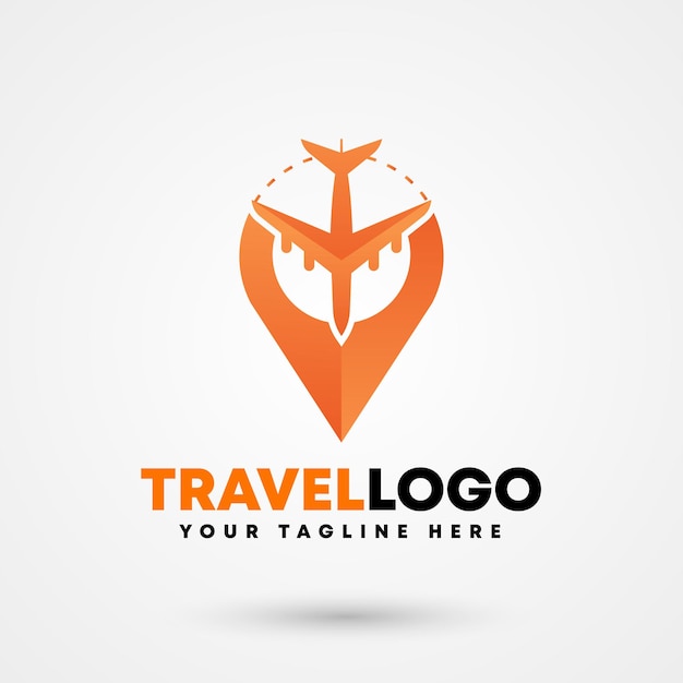 Vector travel logo design tourism logo