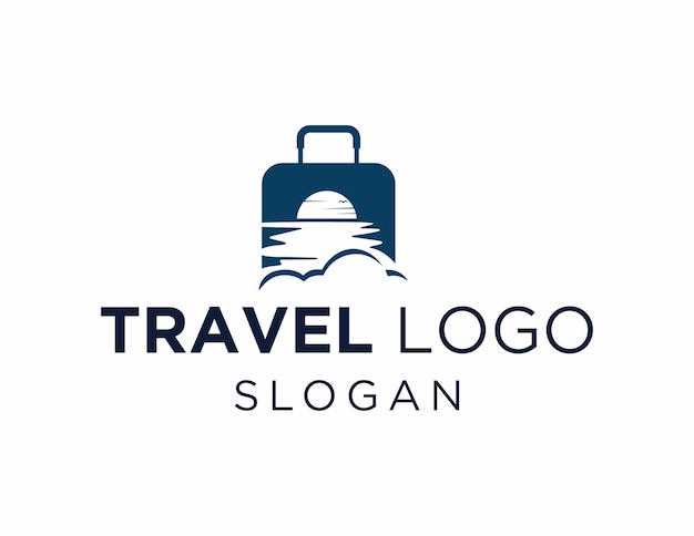 Vector travel logo design