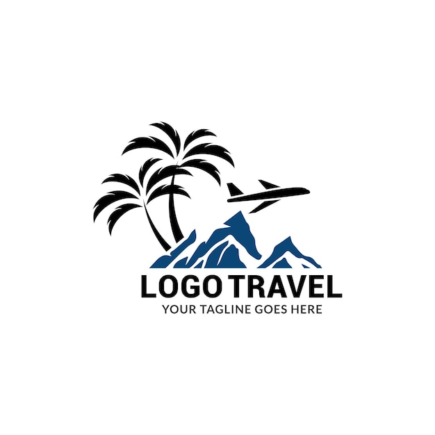 travel logo icon vector illustration.