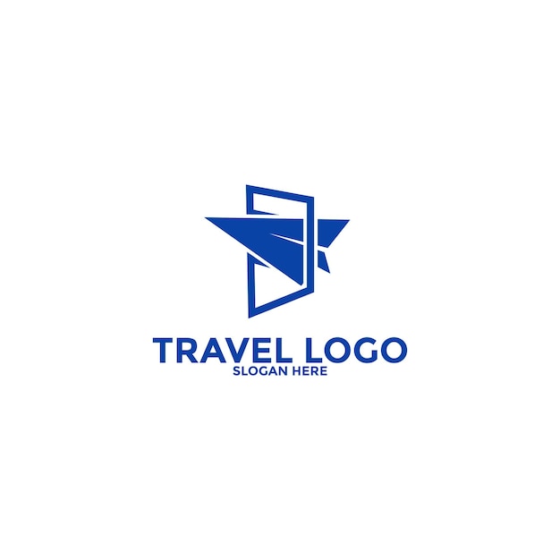 Vector travel logo icon vector simple travel logo template