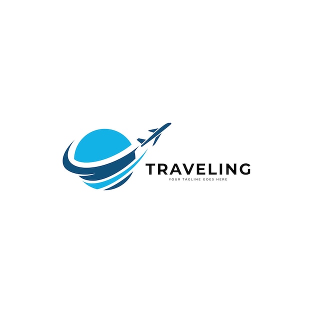 Travel logo icon vector template.