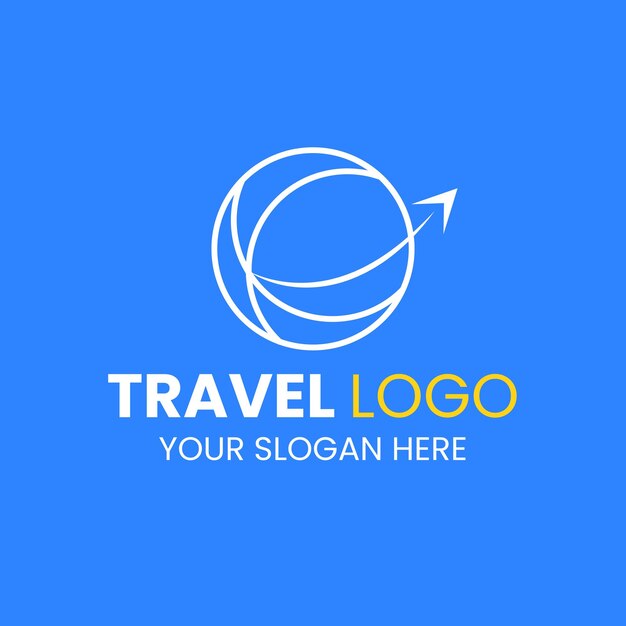 Vector travel logo vector template