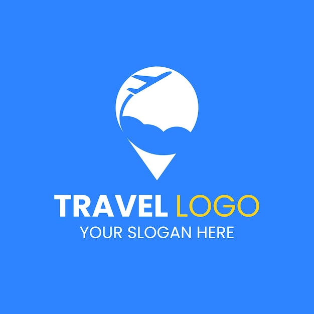 Vector travel logo vector template