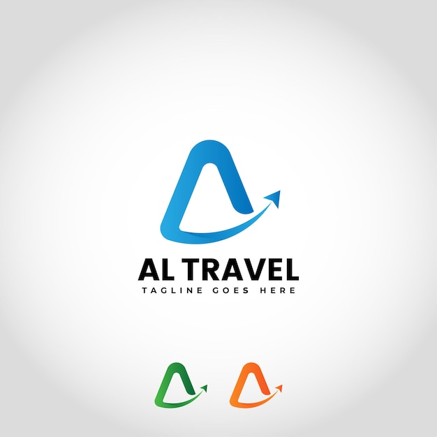 travel modern logo templet