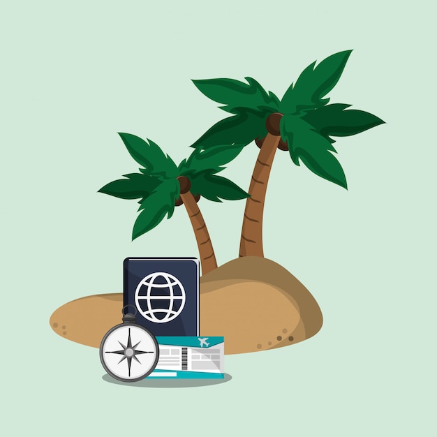 travel related icons 