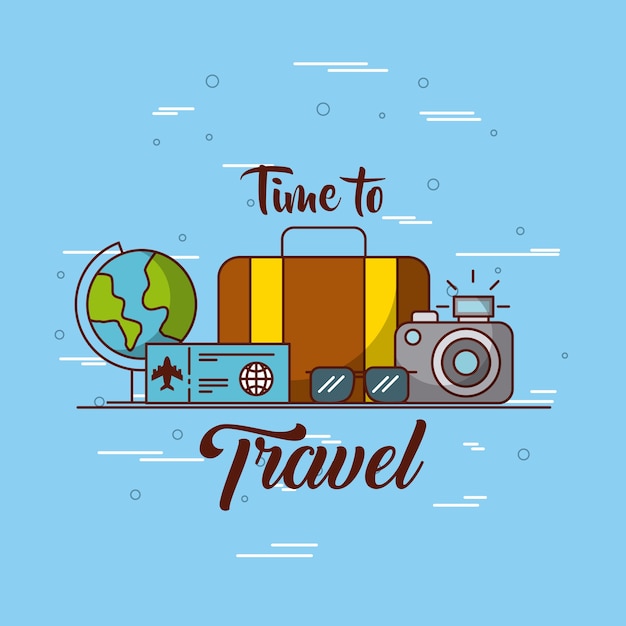 Travel related icons