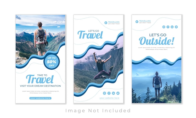 travel sale instagram stories collection