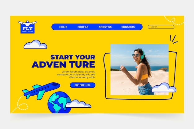 Travel template design