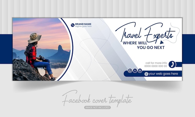 travel and tour social media post instagram post or web banner template