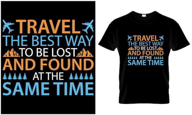 Travel tshirt design graphic vector