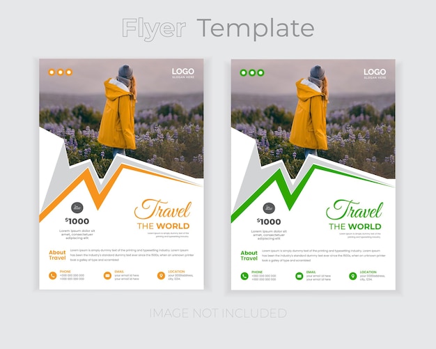 Travel Vacation Holiday Flyer Template