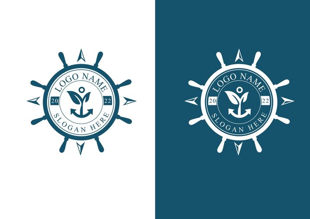 travel and wellness logo design