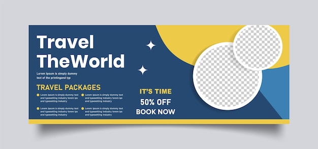 Travel the World Banner for Promotions