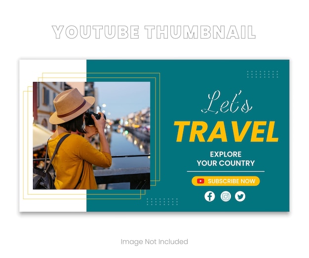 Travel youtube thumbnail