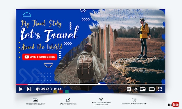Travel Youtube Thumbnails