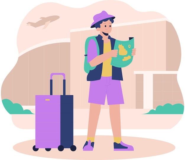 Traveling illustration