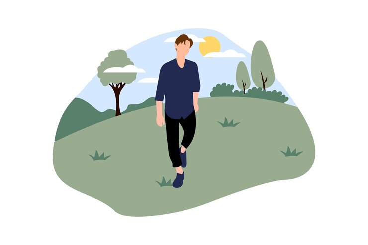 Vector traveling people flat illustration design