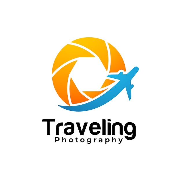 여행 사진 로고 디자인 서식 파일