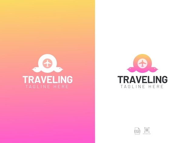 Travelling logo design