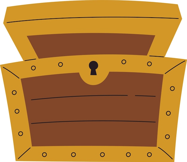 Вектор Коробка сокровищ