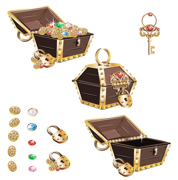 Treasure chest set