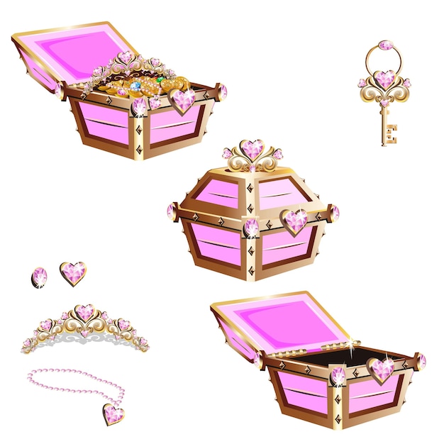 Treasure chest set