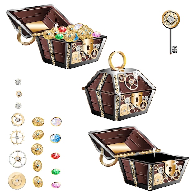 Treasure chest set