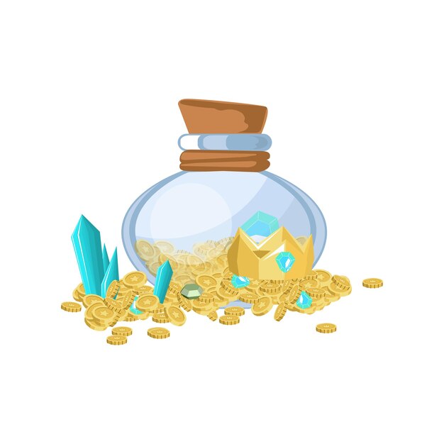 Vector treasure chest