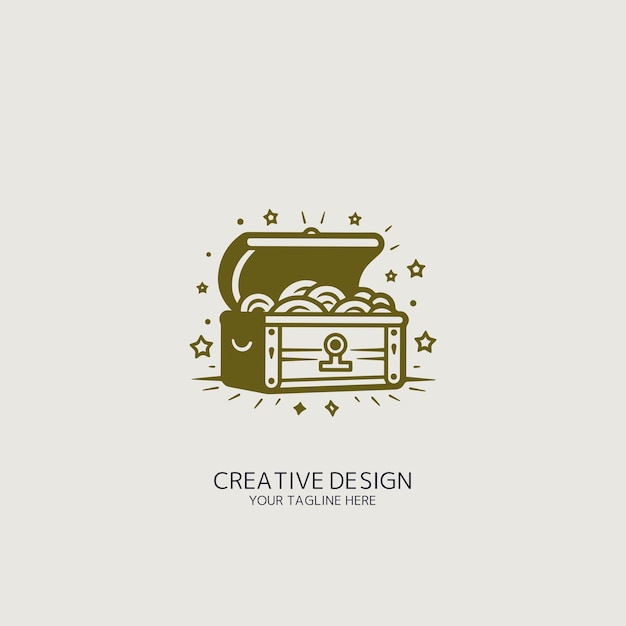 Treasure logo vector