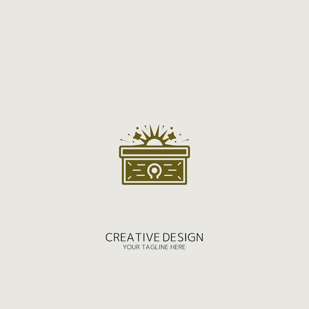 Treasure logo vector