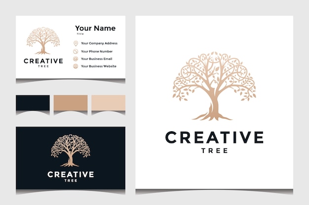 Tree concept for a business logo