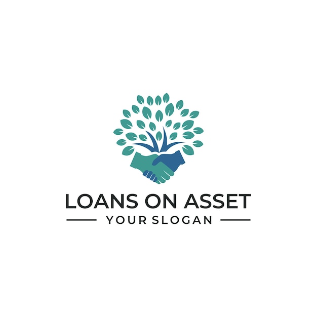 tree financial loan investment logo design