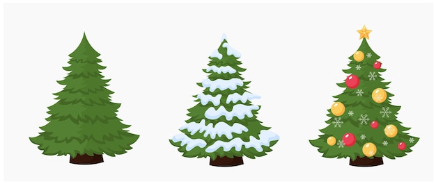 pictures of animated christmas trees