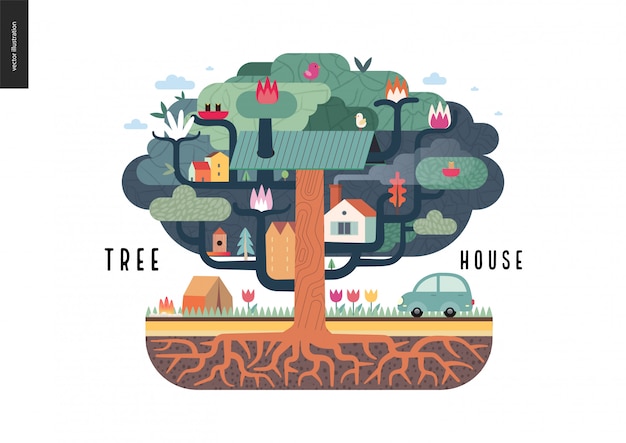 Tree house concept