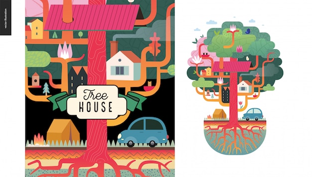 Tree house concept