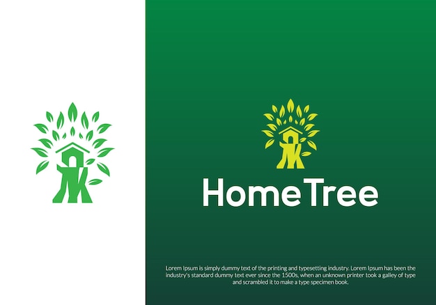 tree house logo template