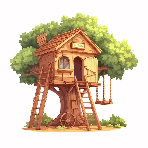 tree house vector