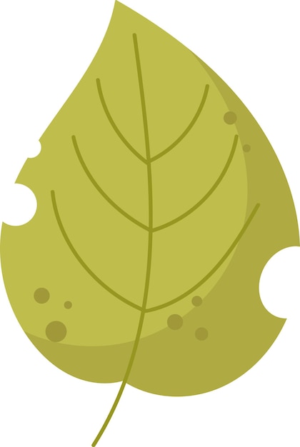 Vector tree leaf icon