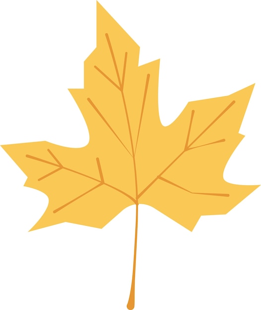 Vector tree leaf icon