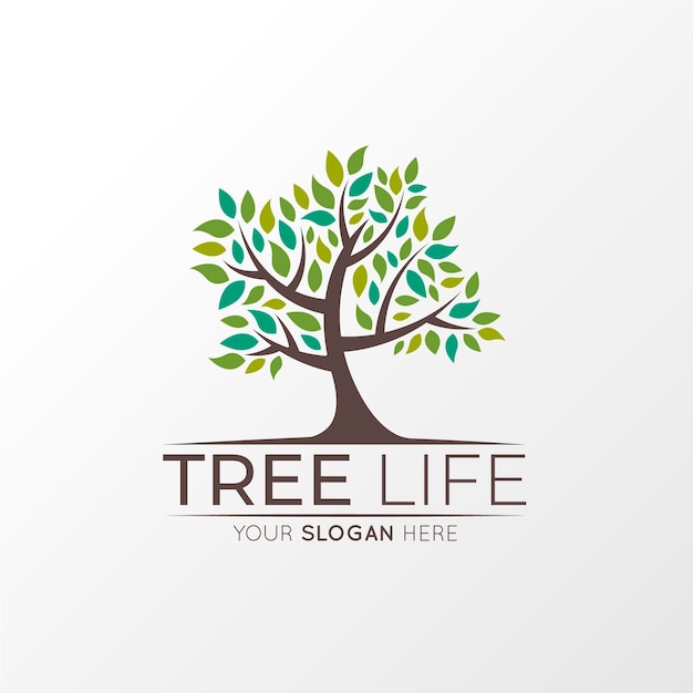 Logo della vita dell'albero