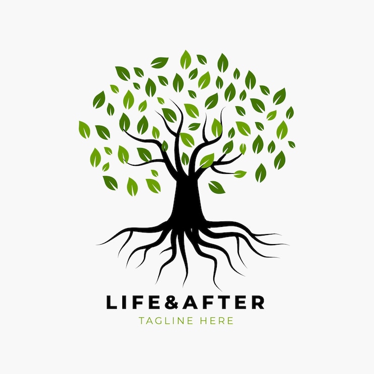 Vector tree life logo