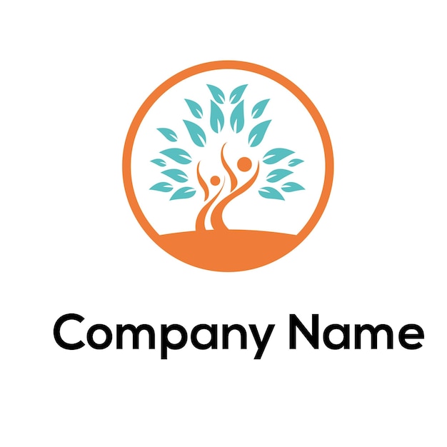 tree logo design concept. modern logo design template.