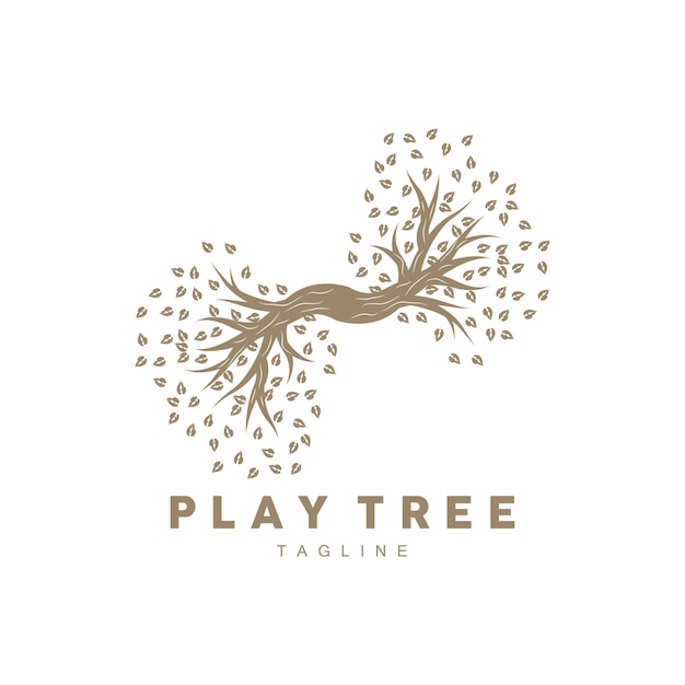 Tree Logo Design Playground Vector Education Tree Icon